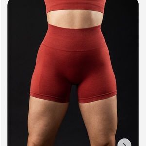 ISO Alphalete amplify shorts red size small